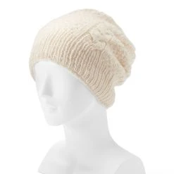 Women's SIJJL Wool Cable-Knit Beanie -SHED RAIN Sales Store 2593248 ALT