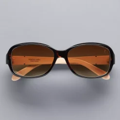 Women's Simply Vera Vera Wang Suzy Rounded Rectangle Sunglasses -SHED RAIN Sales Store 2731754 ALT5