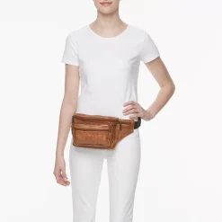 AmeriLeather Easy Traveler Leather Fanny Pack -SHED RAIN Sales Store 2834686 ALT9