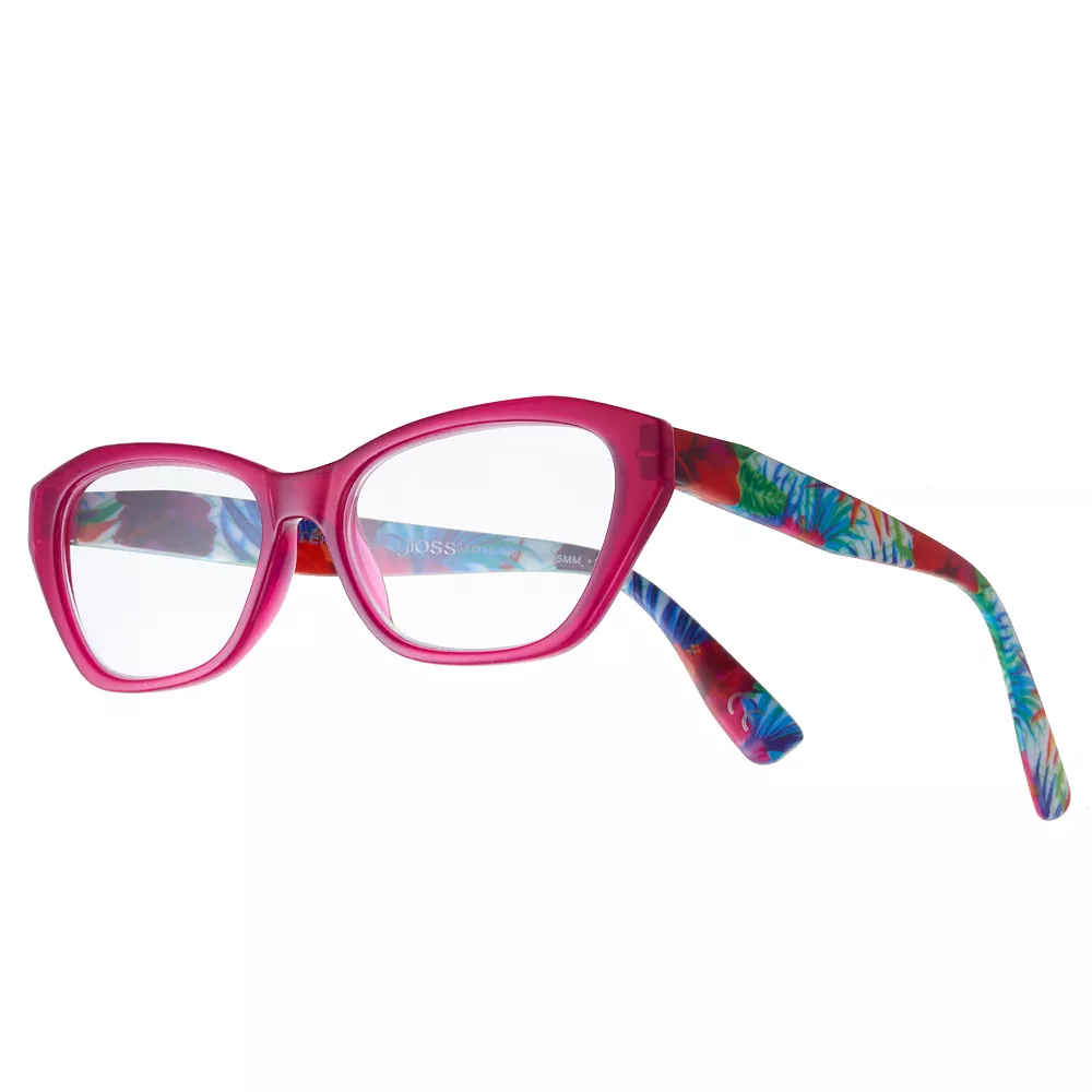 Women's Modera By Foster Grant Kensie Floral Cat-Eye Reading Glasses 1 Women's Modera By Foster Grant Kensie Floral Cat-Eye Reading Glasses