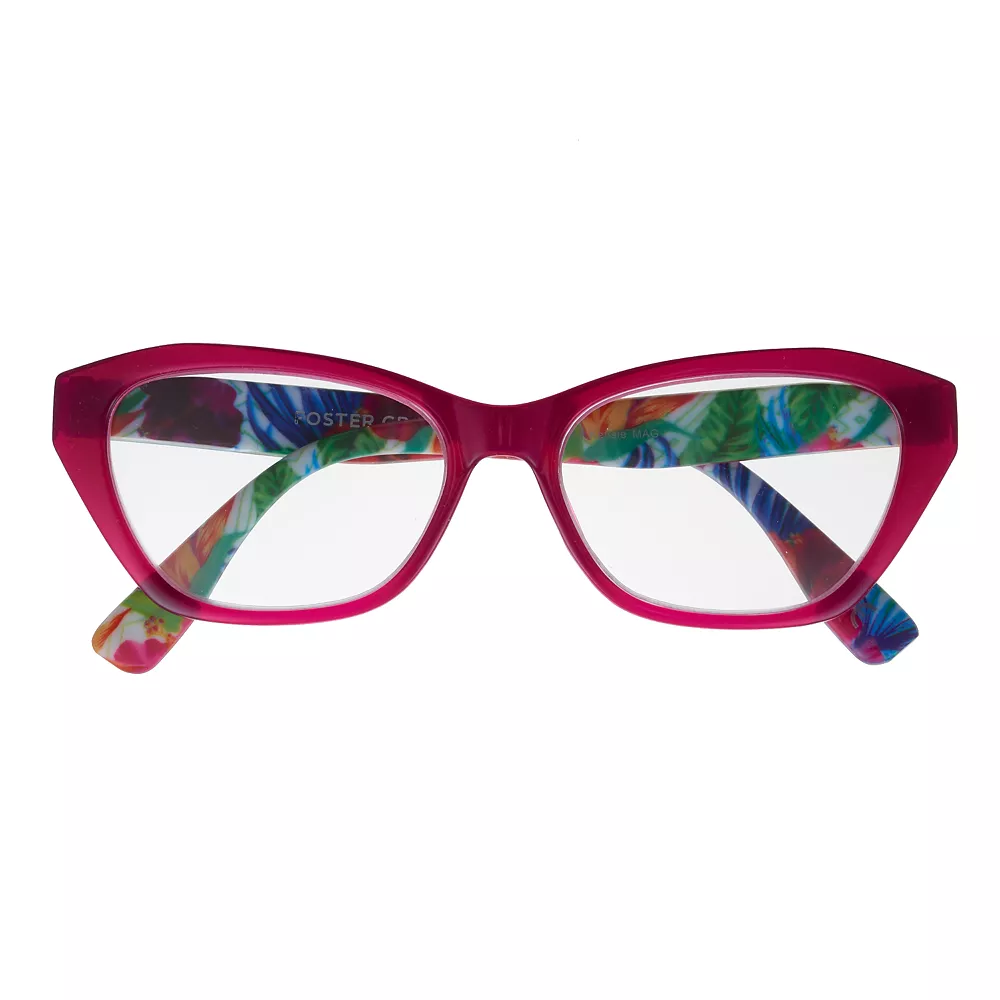 Women's Modera By Foster Grant Kensie Floral Cat-Eye Reading Glasses 2 Women's Modera By Foster Grant Kensie Floral Cat-Eye Reading Glasses - Image 2