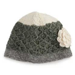 Women's SIJJL Wool Flower Beanie