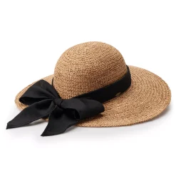 Women's Scala Bow Packable Floppy Hat