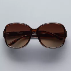 Alternative view of Women's Simply Vera Vera Wang Birdie Midsize Square Sunglasses