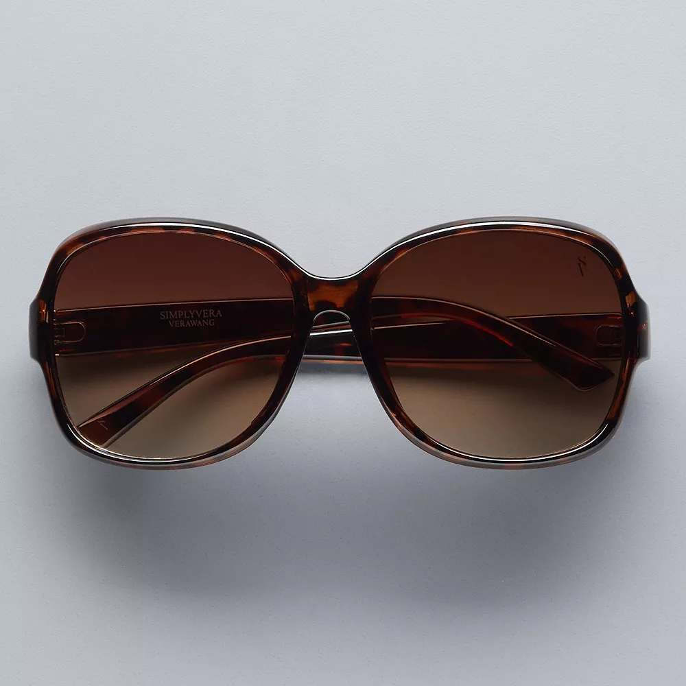 Women's Simply Vera Vera Wang Birdie Midsize Square Sunglasses 2 Women's Simply Vera Vera Wang Birdie Midsize Square Sunglasses - Image 2