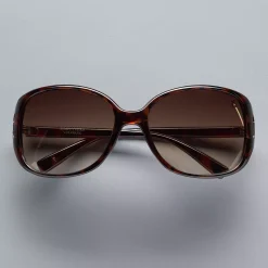 Simply Vera Vera Wang Women's Simply Vera Vera Rounded Rectangle Sunglasses -SHED RAIN Sales Store 3756999 ALT3