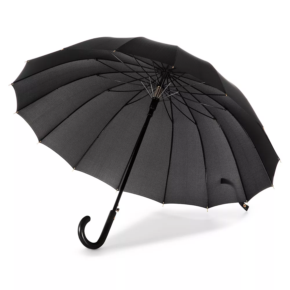 Totes 50th Anniversary Water Resistant Auto Open Walking Stick Umbrella 4 Totes 50th Anniversary Water Resistant Auto Open Walking Stick Umbrella - Image 4
