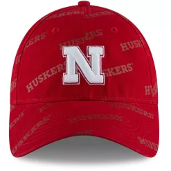 Women's New Era Scarlet Nebraska Huskers Worded 9TWENTY Adjustable Hat 6 Women's New Era Scarlet Nebraska Huskers Worded 9TWENTY Adjustable Hat -SHED RAIN Sales Store 4091839 ALT2