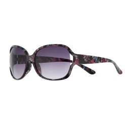 Women's Nine West 60mm Floral Frame Square Sunglasses