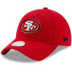 Women's New Era Scarlet San Francisco 49ers Core Classic Primary 9TWENTY Adjustable Hat