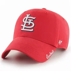 Unbranded Women's '47 Red St. Louis Cardinals Miata Clean-Up Adjustable Hat