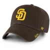 Unbranded Women's '47 Brown San Diego Padres Team Miata Clean Up Adjustable Hat