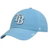 Unbranded Women's '47 Light Blue Tampa Bay Rays Team Miata Clean Up Adjustable Hat