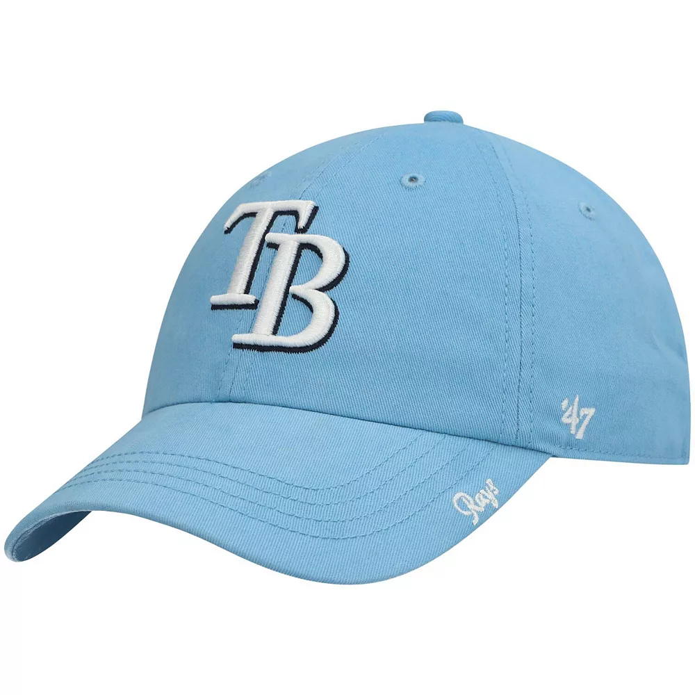 Unbranded Women's '47 Light Blue Tampa Bay Rays Team Miata Clean Up Adjustable Hat 2 Unbranded Women's '47 Light Blue Tampa Bay Rays Team Miata Clean Up Adjustable Hat - Image 2