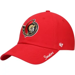 Women's '47 Red Ottawa Senators Team Miata Clean Up Adjustable Hat