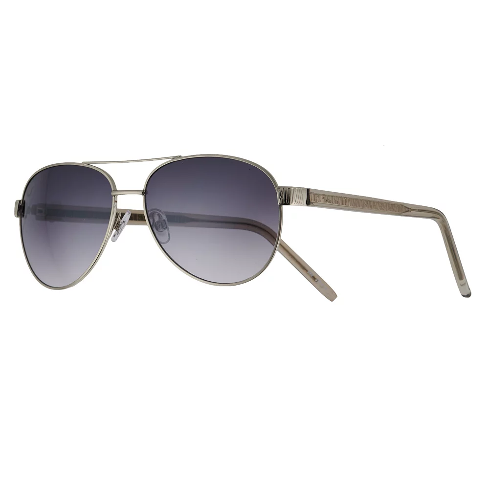 Women's Nine West 58mm Metal Aviator With Textured Wire Core Sunglasses 1 Women's Nine West 58mm Metal Aviator With Textured Wire Core Sunglasses