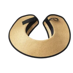 Women's Lands' End Packable Straw Visor 5 Women's Lands' End Packable Straw Visor -SHED RAIN Sales Store 4894035 ALT2