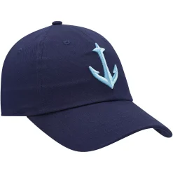 Women's Fanatics Branded Deep Sea Blue Seattle Kraken Secondary Logo Adjustable Hat -SHED RAIN Sales Store 4956089 ALT3