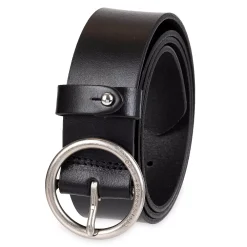 Women's & Plus Levi's® Circular Center Buckle Leather Belt -SHED RAIN Sales Store 5179553 ALT2