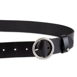 Women's & Plus Levi's® Circular Center Buckle Leather Belt -SHED RAIN Sales Store 5179553 ALT3