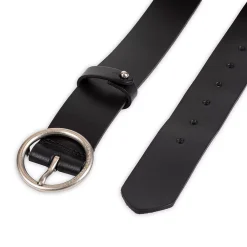 Women's & Plus Levi's® Circular Center Buckle Leather Belt -SHED RAIN Sales Store 5179553 ALT4