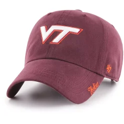 Unbranded Women's '47 Maroon Virginia Tech Hokies Miata Clean Up Logo Adjustable Hat