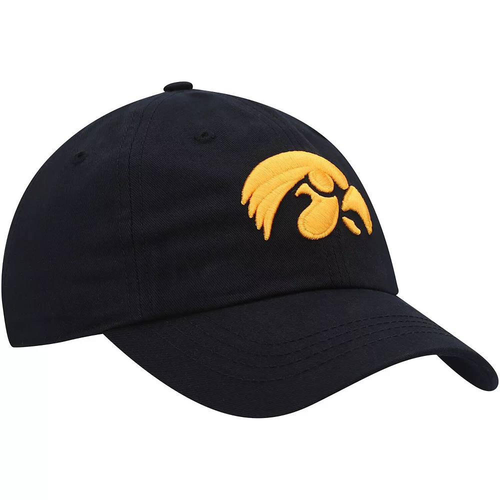 Women's '47 Black Iowa Hawkeyes Miata Clean Up Logo Adjustable Hat 4 Women's '47 Black Iowa Hawkeyes Miata Clean Up Logo Adjustable Hat - Image 4