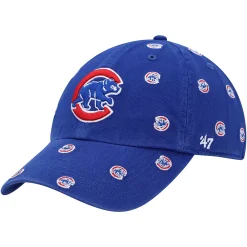 Men's '47 Royal Chicago Cubs Confetti Clean Up Adjustable Hat