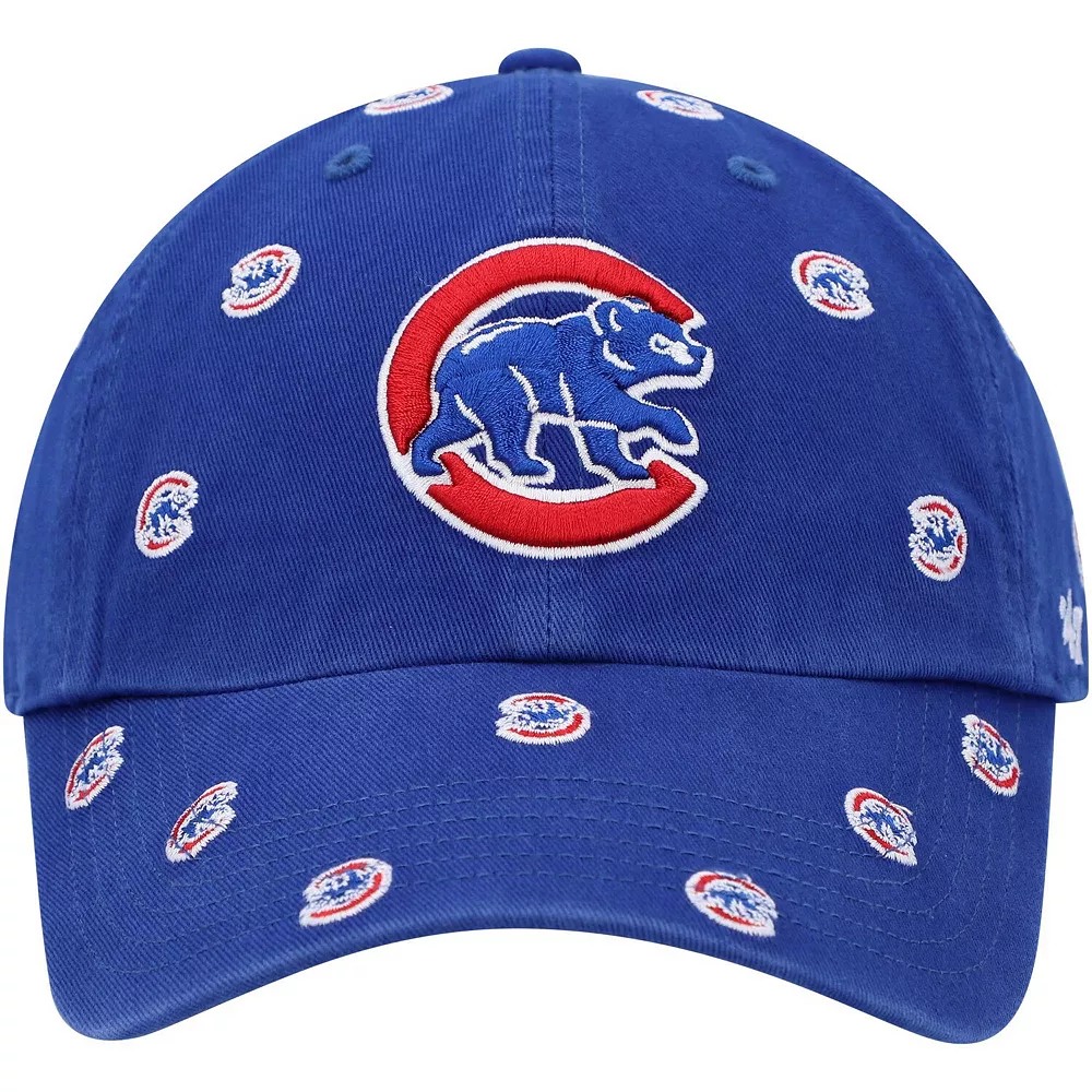 Men's '47 Royal Chicago Cubs Confetti Clean Up Adjustable Hat 2 Men's '47 Royal Chicago Cubs Confetti Clean Up Adjustable Hat - Image 2