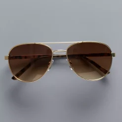 Alternative view of Women's Simply Vera Vera Wang 50mm Kade Aviator Sunglasses