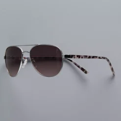 Women's Simply Vera Vera Wang 50mm Kade Aviator Sunglasses