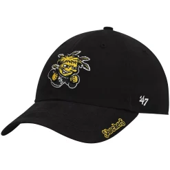 Alternative view of Women's '47 Black Wichita State Shockers Miata Clean Up Adjustable Hat
