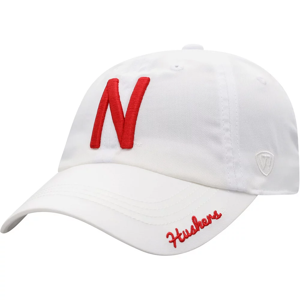Unbranded Women's Top Of The World White Nebraska Huskers Staple Adjustable Hat 2 Unbranded Women's Top Of The World White Nebraska Huskers Staple Adjustable Hat - Image 2