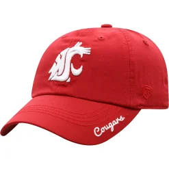 Alternative view of Women's Top Of The World Cardinal Washington State Cougars Staple Adjustable Hat