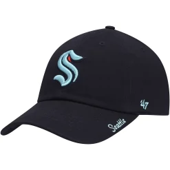 Alternative view of Women's '47 Deep Sea Blue Seattle Kraken Miata Clean Up Adjustable Hat