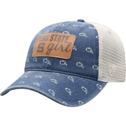 Alternative view of Women's Top Of The World Navy Penn State Nittany Lions Treasure Trucker Snapback Hat