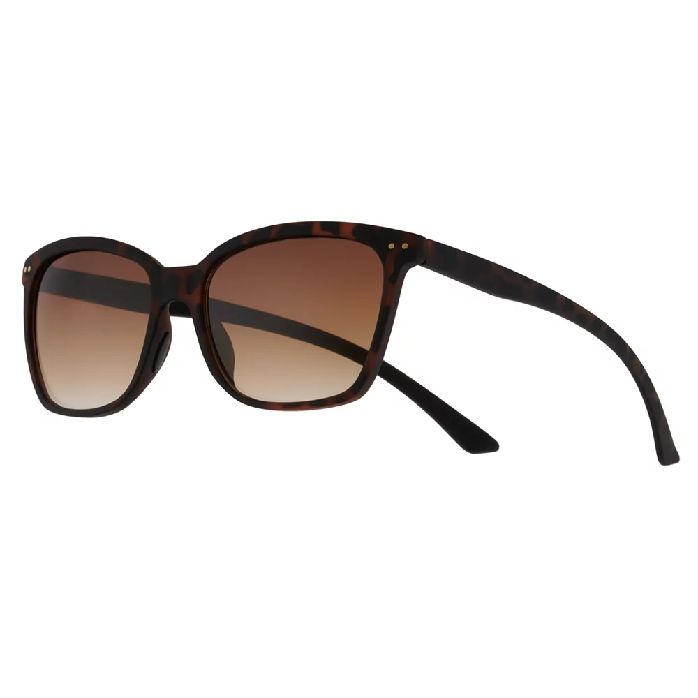 Women's Tek Gear® 55mm Thin Square Modern Sunglasses 1 Women's Tek Gear® 55mm Thin Square Modern Sunglasses