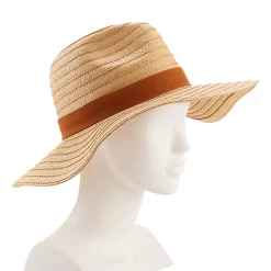 Women's Sonoma Goods For Life Straw Panama Hat -SHED RAIN Sales Store 5568039 ALT3