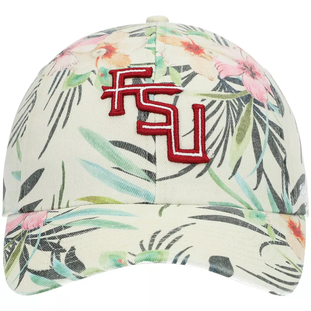 Women's '47 White Florida State Seminoles Bloom Clean Up Adjustable Hat 3 Women's '47 White Florida State Seminoles Bloom Clean Up Adjustable Hat - Image 3