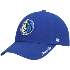 Alternative view of Women's '47 Blue Dallas Mavericks Miata Clean Up Logo Adjustable Hat
