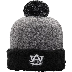 Women's Top Of The World Black Auburn Tigers Snug Cuffed Knit Hat With Pom 3 Women's Top Of The World Black Auburn Tigers Snug Cuffed Knit Hat With Pom -SHED RAIN Sales Store 5813401 ALT