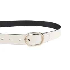 Women's LC Lauren Conrad Center Bar Reversible Buckle Belt In Regular & Plus -SHED RAIN Sales Store 5889259 ALT2