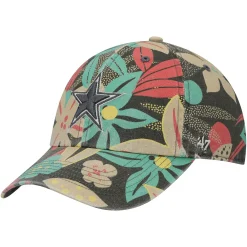 Alternative view of Women's '47 Charcoal Dallas Cowboys Plumeria Clean Up Adjustable Hat