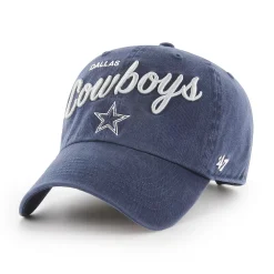 Women's '47 Navy Dallas Cowboys Phoebe Clean Up Adjustable Hat