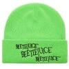 Licensed Character Beetlejuice Neon Green Knit Beanie