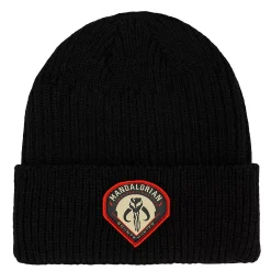 Licensed Character Star Wars Mandalorian Patch Beanie