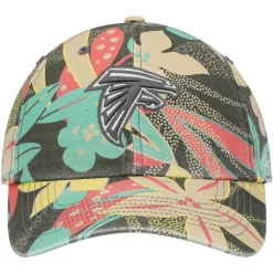 Women's '47 Atlanta Falcons Plumeria Clean Up Adjustable Hat -SHED RAIN Sales Store 5936453 ALT2