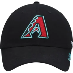 Women's '47 Black Arizona Diamondbacks Team Miata Clean Up Adjustable Hat 6 Women's '47 Black Arizona Diamondbacks Team Miata Clean Up Adjustable Hat -SHED RAIN Sales Store 5943525 ALT2