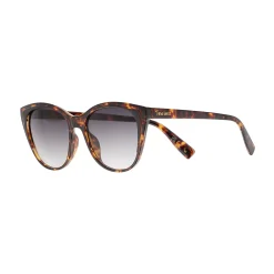 Women's Nine West 52mm Cat Eye Tortoiseshell Gradient Sunglasses