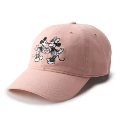 Licensed Character Disney's Minnie And Mickey Mouse Women's Pink Twill Dad Hat